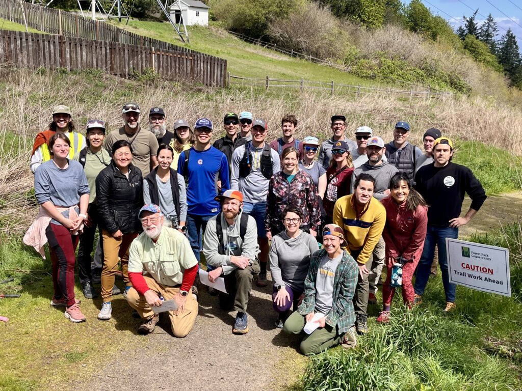 Trail Work with Forest Park Conservancy